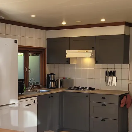 De Blauwe Reiger Mooi Dubbel In De Veluwse Bossen Chalet