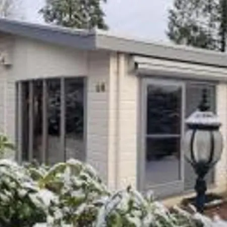Chalet De Blauwe Reiger Mooi Dubbel In De Veluwse Bossen Putten