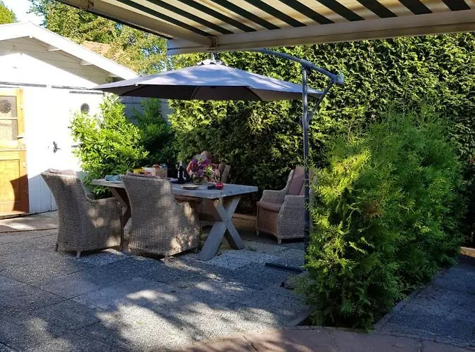 شاليه De Blauwe Reiger Mooi Dubbel In De Veluwse Bossen *