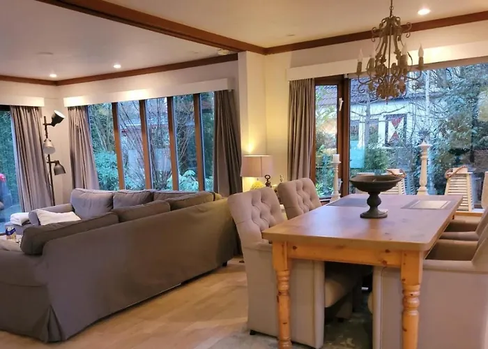 شاليه De Blauwe Reiger Mooi Dubbel In De Veluwse Bossen