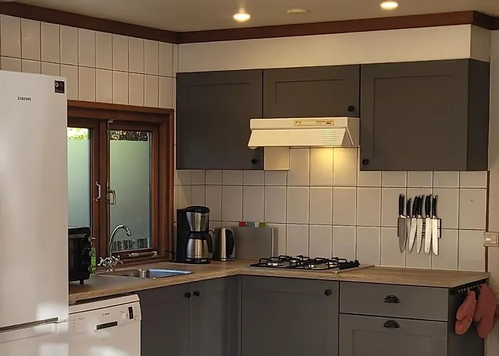 De Blauwe Reiger Mooi Dubbel In De Veluwse Bossen Chalet